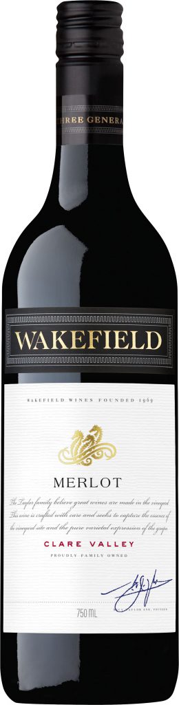 Wakefield Wines – Wakefield Estate Merlot 2016 6x 75cl Bottles