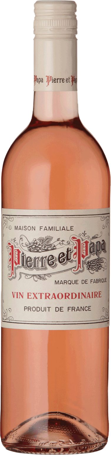Pierre et Papa – Rose IGP Pays d’Herault Languedoc 2021 75cl Bottle