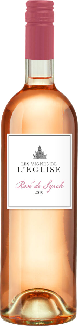Les Vignes De L'eglise - Rose de Syrah Igp Pays d'Oc 2020 75cl Bottle